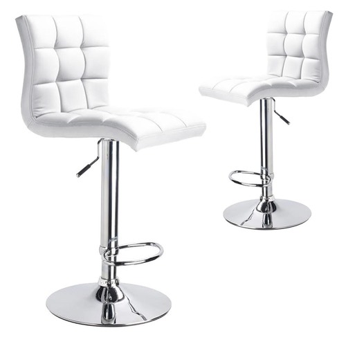 Temple Webster Martini High Back Swivel Adjustable Barstools